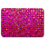 Polka Dot Sparkley Jewels 1 Large Door Mat