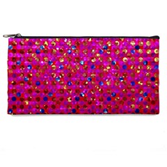 Polka Dot Sparkley Jewels 1 Pencil Case from ArtsNow.com Front