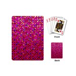 Polka Dot Sparkley Jewels 1 Playing Cards (Mini)