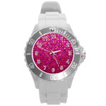 Polka Dot Sparkley Jewels 1 Plastic Sport Watch (Large)