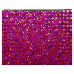 Polka Dot Sparkley Jewels 1 Cosmetic Bag (XXXL)