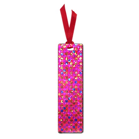 Polka Dot Sparkley Jewels 1 Small Bookmark from ArtsNow.com Front