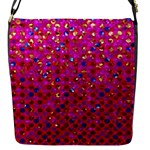 Polka Dot Sparkley Jewels 1 Flap Closure Messenger Bag (Small)