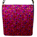 Polka Dot Sparkley Jewels 1 Flap Closure Messenger Bag (Small)