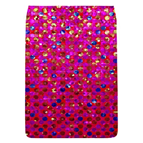 Polka Dot Sparkley Jewels 1 Removable Flap Cover (Small) from ArtsNow.com Front