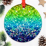 Glitter 4 Round Ornament