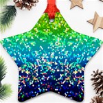 Glitter 4 Star Ornament