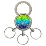 Glitter 4 3-Ring Key Chain