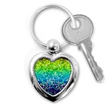 Glitter 4 Key Chain (Heart)