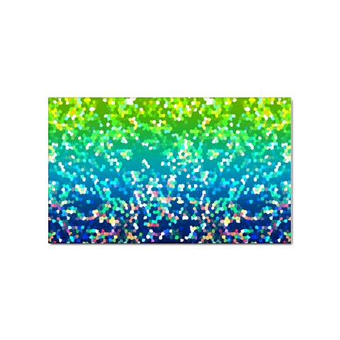 Glitter 4 Sticker (Rectangle) from ArtsNow.com Front