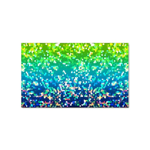 Glitter 4 Sticker 100 Pack (Rectangle) from ArtsNow.com Front