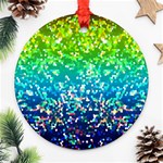 Glitter 4 Round Ornament (Two Sides)