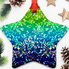 Glitter 4 Star Ornament (Two Sides) from ArtsNow.com Front