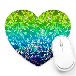 Glitter 4 Mouse Pad (Heart)