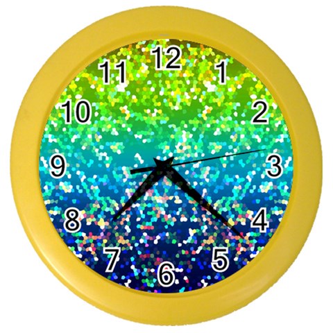 Glitter 4 Wall Clock (Color) from ArtsNow.com Front