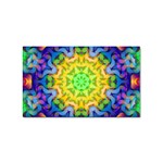 Psychedelic Abstract Sticker (Rectangle)