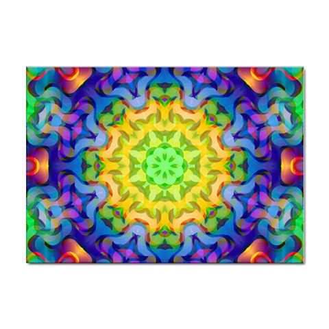 Psychedelic Abstract A4 Sticker 10 Pack from ArtsNow.com Front