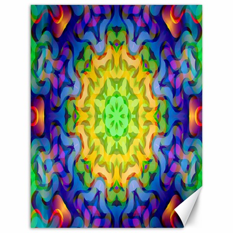 Psychedelic Abstract Canvas 12  x 16  (Unframed) from ArtsNow.com 11.86 x15.41  Canvas - 1