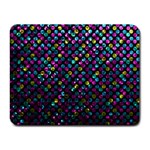 Polka Dot Sparkley Jewels 2 Small Mouse Pad (Rectangle)