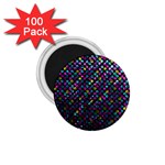 Polka Dot Sparkley Jewels 2 1.75  Button Magnet (100 pack)