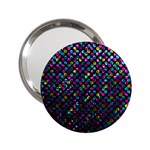 Polka Dot Sparkley Jewels 2 Handbag Mirror (2.25 )