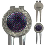 Polka Dot Sparkley Jewels 2 Golf Pitchfork & Ball Marker