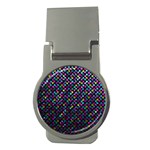 Polka Dot Sparkley Jewels 2 Money Clip (Round)