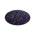 Polka Dot Sparkley Jewels 2 Sticker (Oval)