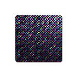 Polka Dot Sparkley Jewels 2 Magnet (Square)