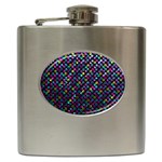 Polka Dot Sparkley Jewels 2 Hip Flask