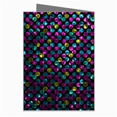 Polka Dot Sparkley Jewels 2 Greeting Card from ArtsNow.com Right