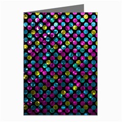 Polka Dot Sparkley Jewels 2 Greeting Card (8 Pack) from ArtsNow.com Left