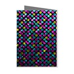 Polka Dot Sparkley Jewels 2 Mini Greeting Card (8 Pack)