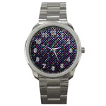 Polka Dot Sparkley Jewels 2 Sport Metal Watch