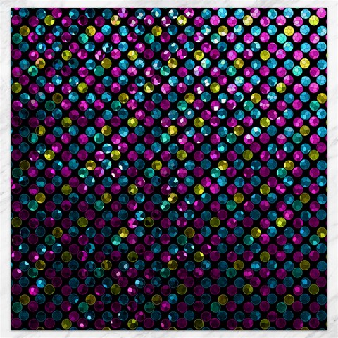 Polka Dot Sparkley Jewels 2 Canvas 12  x 12  (Unframed) from ArtsNow.com 11.4 x11.56  Canvas - 1