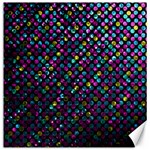 Polka Dot Sparkley Jewels 2 Canvas 12  x 12  (Unframed)