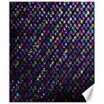 Polka Dot Sparkley Jewels 2 Canvas 20  x 24  (Unframed)