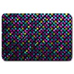 Polka Dot Sparkley Jewels 2 Large Door Mat