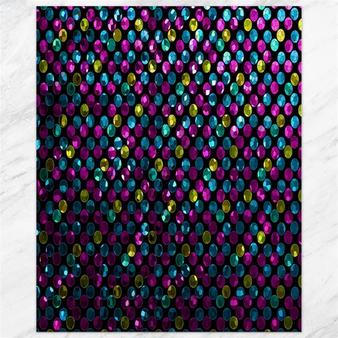 Polka Dot Sparkley Jewels 2 Canvas 11  x 14  (Unframed) from ArtsNow.com 10.95 x13.48  Canvas - 1