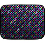 Polka Dot Sparkley Jewels 2 Mini Fleece Blanket (Two Sided)