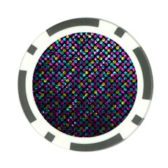 Polka Dot Sparkley Jewels 2 Poker Chip (10 Pack) from ArtsNow.com Front