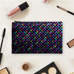 Polka Dot Sparkley Jewels 2 Cosmetic Bag (Medium)