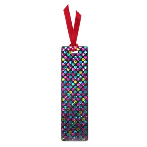 Polka Dot Sparkley Jewels 2 Small Bookmark from ArtsNow.com Front