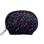 Polka Dot Sparkley Jewels 2 Mini Zipper Pouch