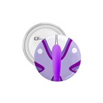 Cute Awareness Butterfly 1.75  Button