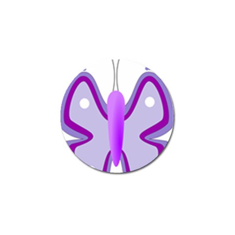 Cute Awareness Butterfly Golf Ball Marker 10 Pack from ArtsNow.com Front