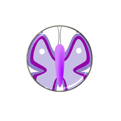 Cute Awareness Butterfly Golf Ball Marker 10 Pack (for Hat Clip) from ArtsNow.com Front