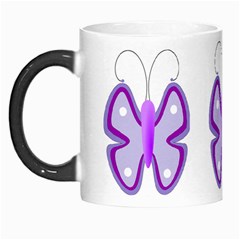 Cute Awareness Butterfly Morph Mug from ArtsNow.com Left