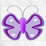 Cute Awareness Butterfly Canvas 12  x 16  (Unframed)