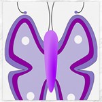 Cute Awareness Butterfly Canvas 20  x 20  (Unframed)